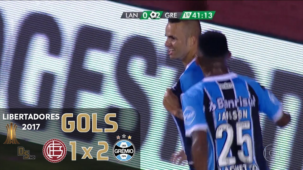 Gols - Lanús (ARG) 1 x 2 Grêmio - Final Libertadores 2017 - Globo HD