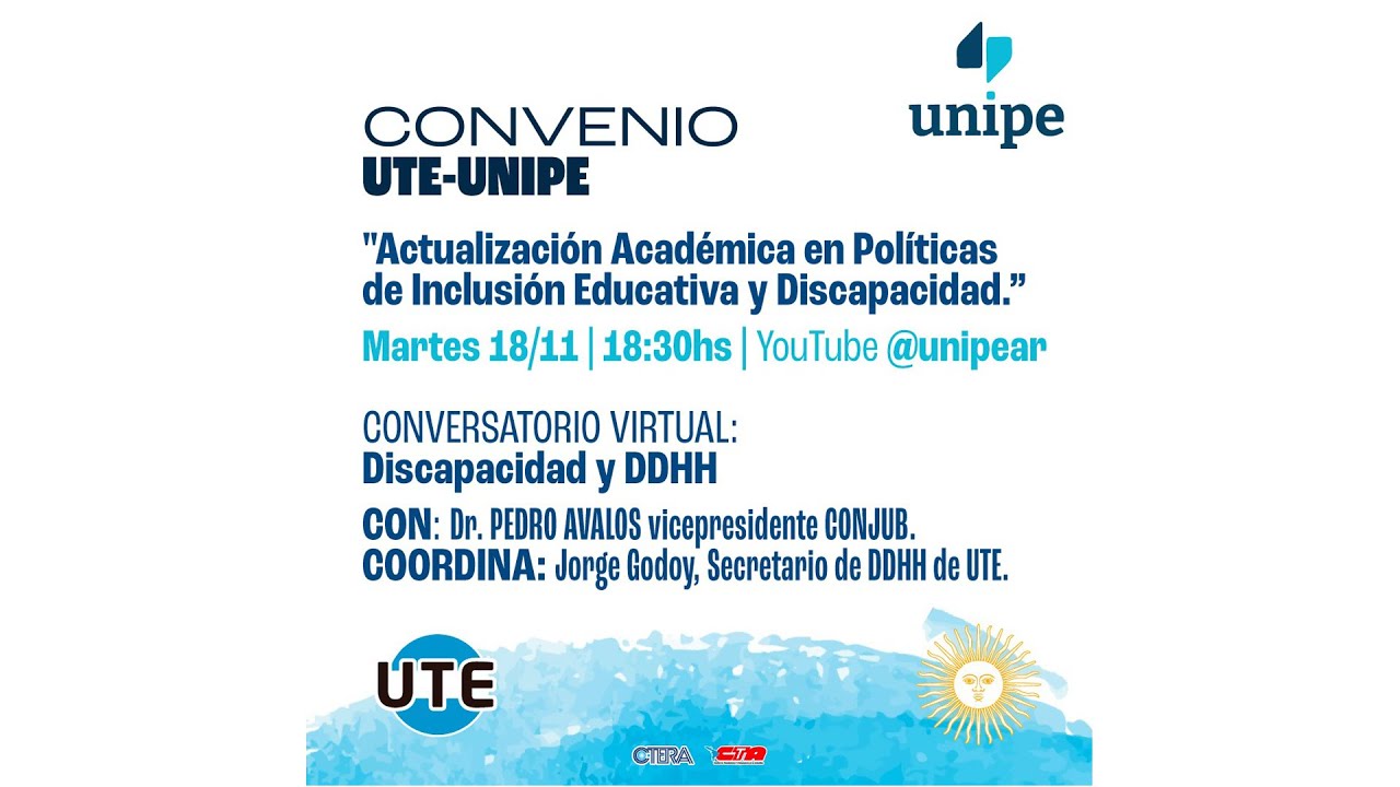 Actualización Académica en Políticas de Inclusión Educativa y Discapacidad