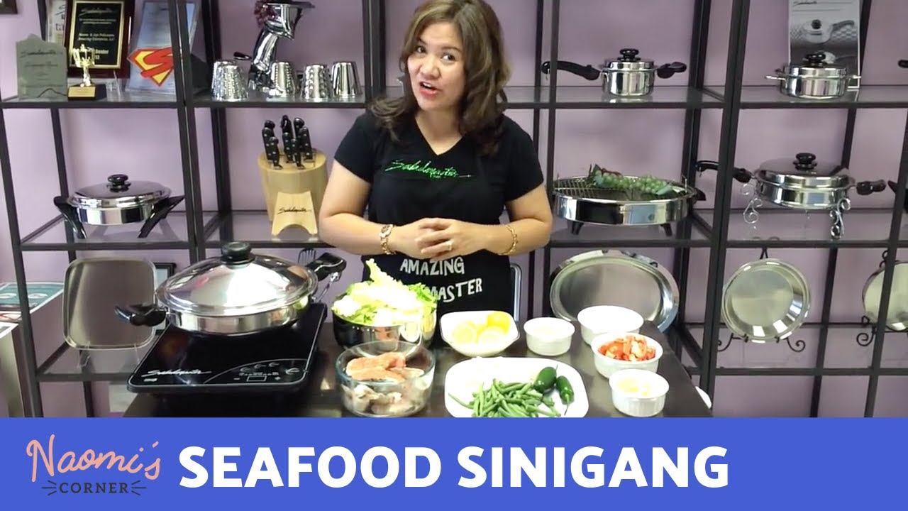 Seafood Sinigang in Saladmaster | Naomi's Corner