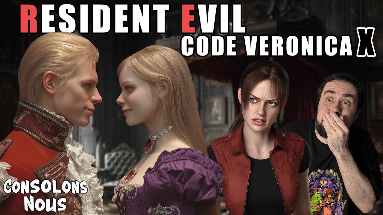 Consolons-Nous - RESIDENT EVIL CODE: VERONICA X sur GAMECUBE