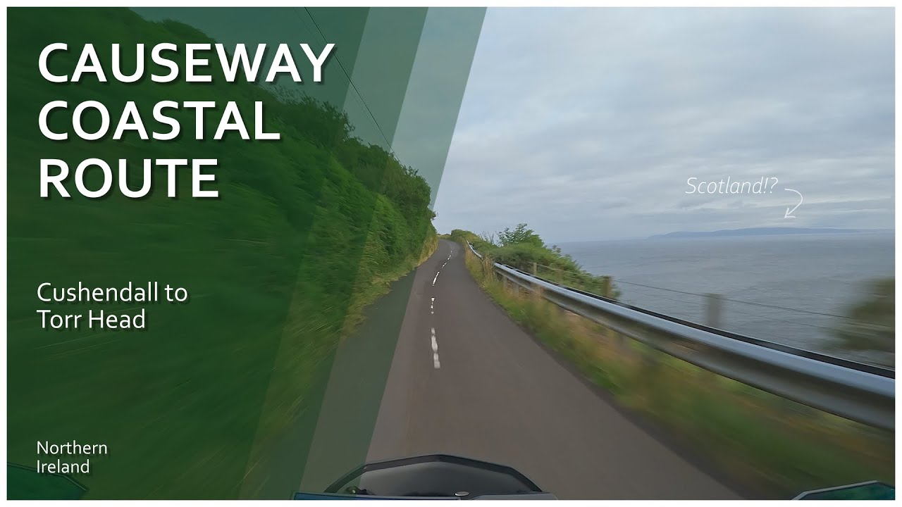 This is EXACTLY  the reason I record my rides! Cushendall to Torr Head | Northen Ireland | POV