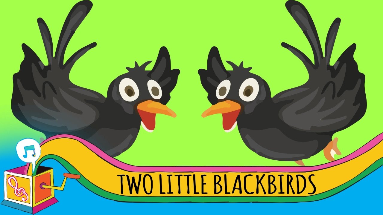 Two Little Blackbirds | Animated Karaoke