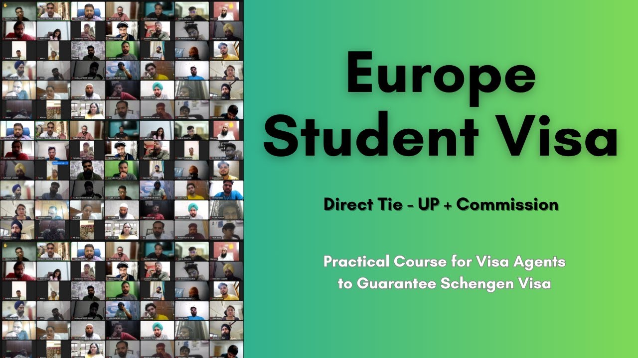 Europe Student Visa | Schengen Visa | Visa Agents Course | Visa Business from Home | Student Visa