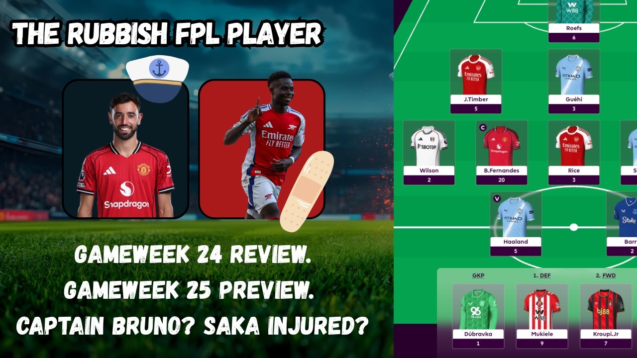 My GW24 review ⚽️. GW25 preview. Double gameweek confirmed! 🔥 | Fantasy Premier League Tips