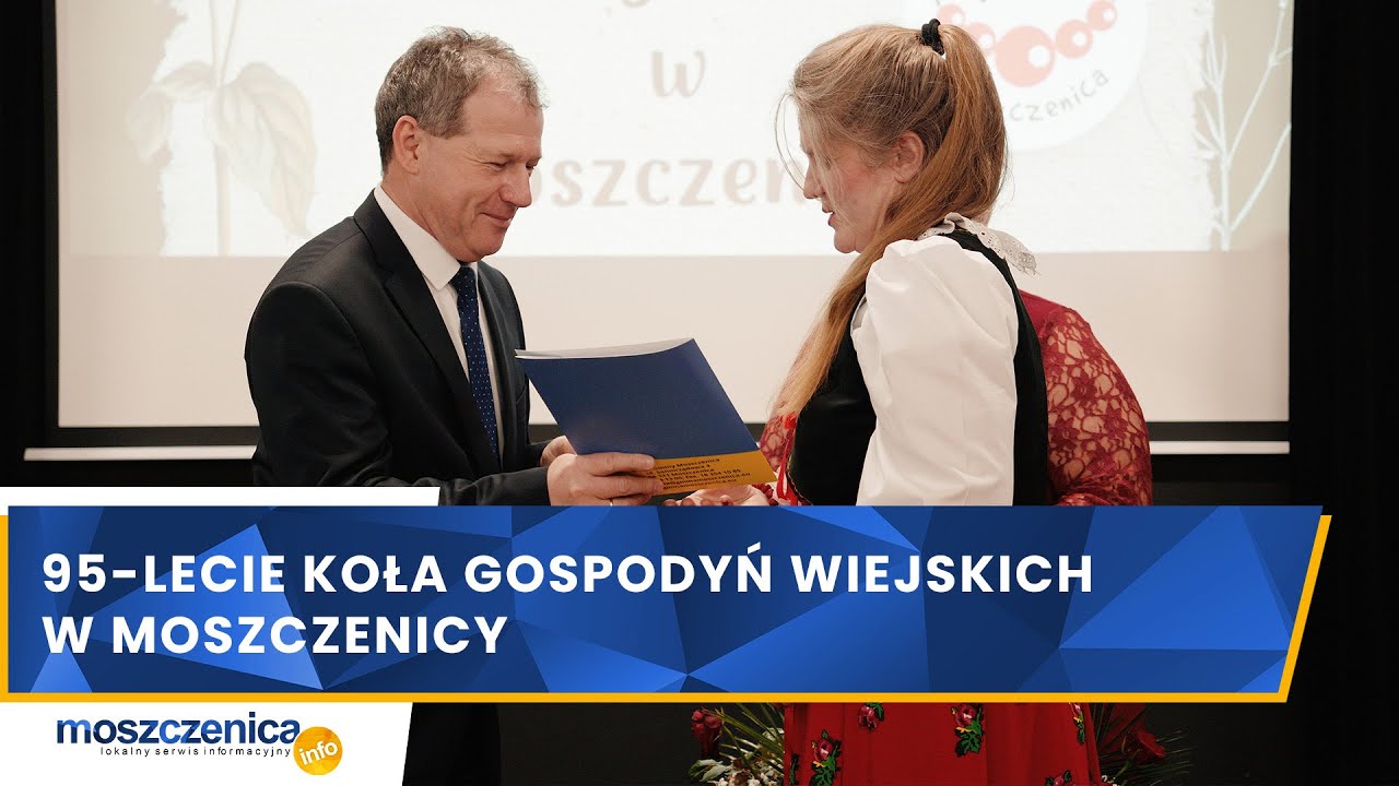 95-lecie Koła Gospodyń Wiejskich w Moszczenicy