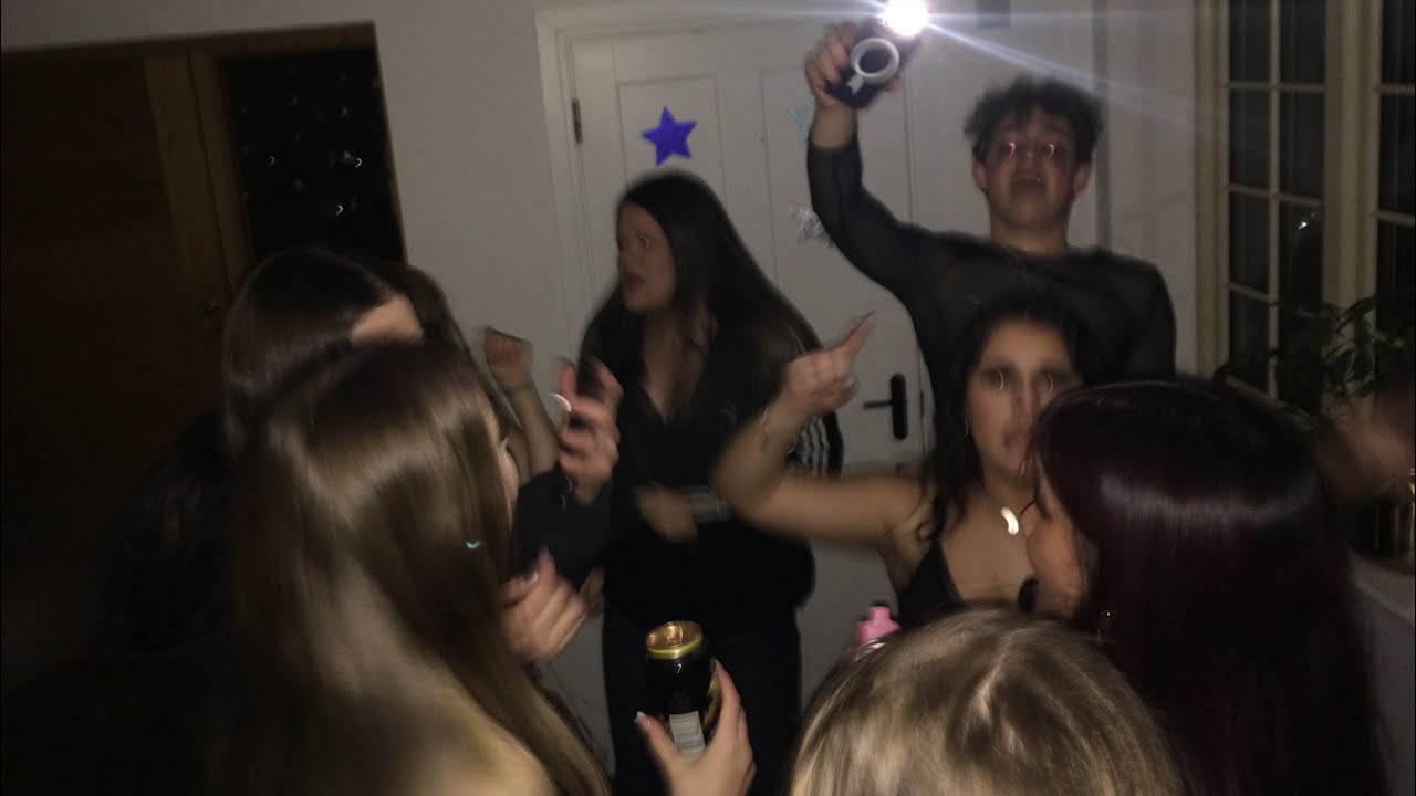 british house party vlog (gcses are in less than 2 months....) 