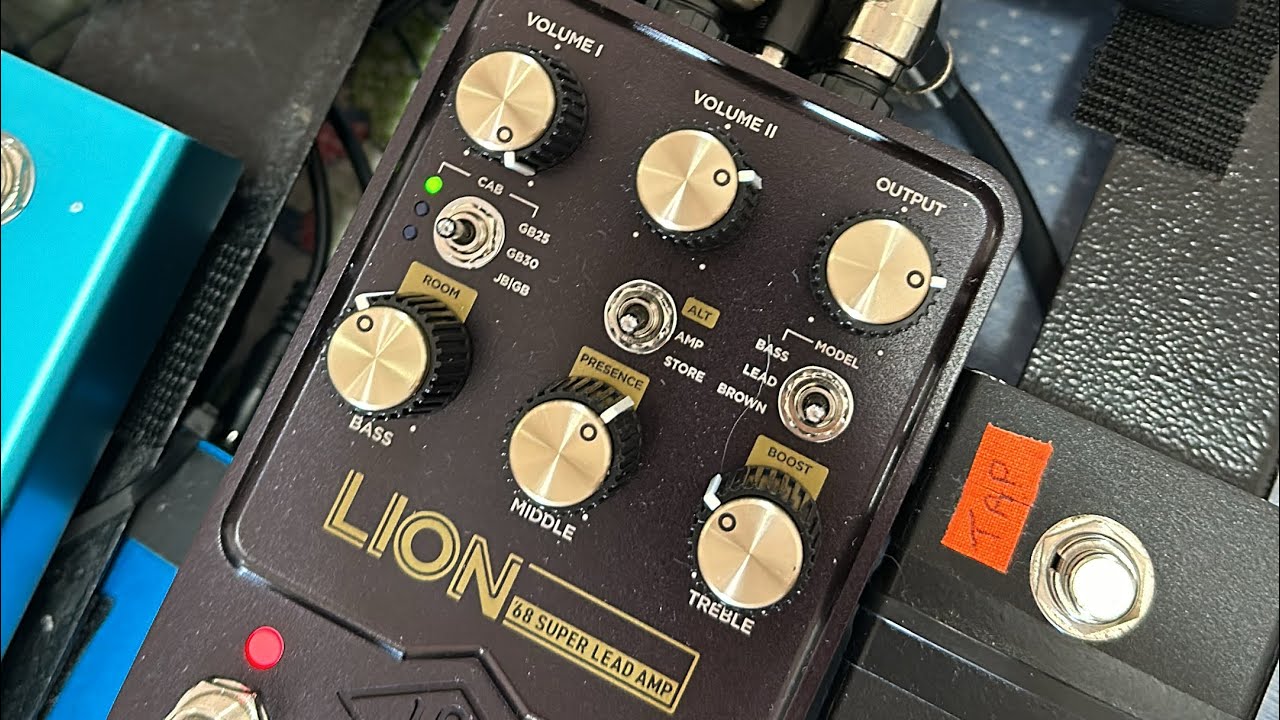 UAFX Lion 68 amps - O verdadeiro Marshall in a Box 🔥🎸 MMJPX | John Malk