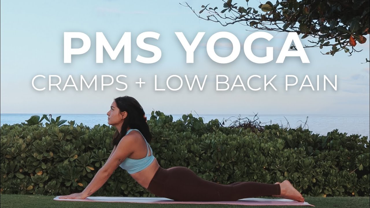 10 Minute Gentle Yoga for PMS | Period Pain Relief