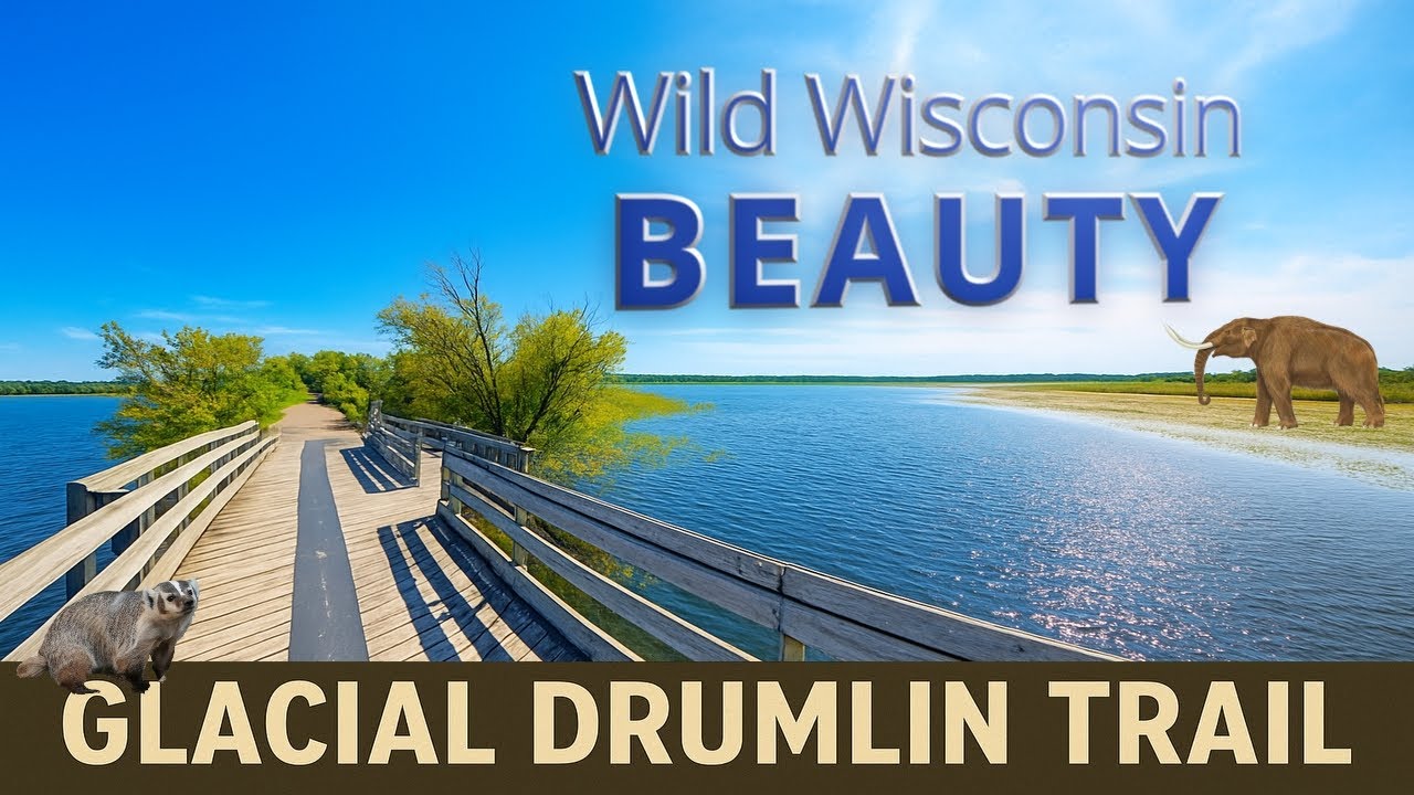 Леса, водно-болотные угодья и живописные водные пути – тропа Glacial Drumlin Trail, Висконсин
