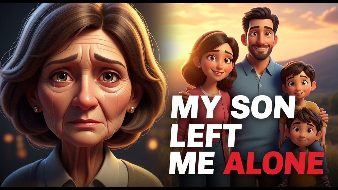 Learn English with Stories ⭐ My Son Left Me Alone | Level 3 English Listening & Speaking Practice