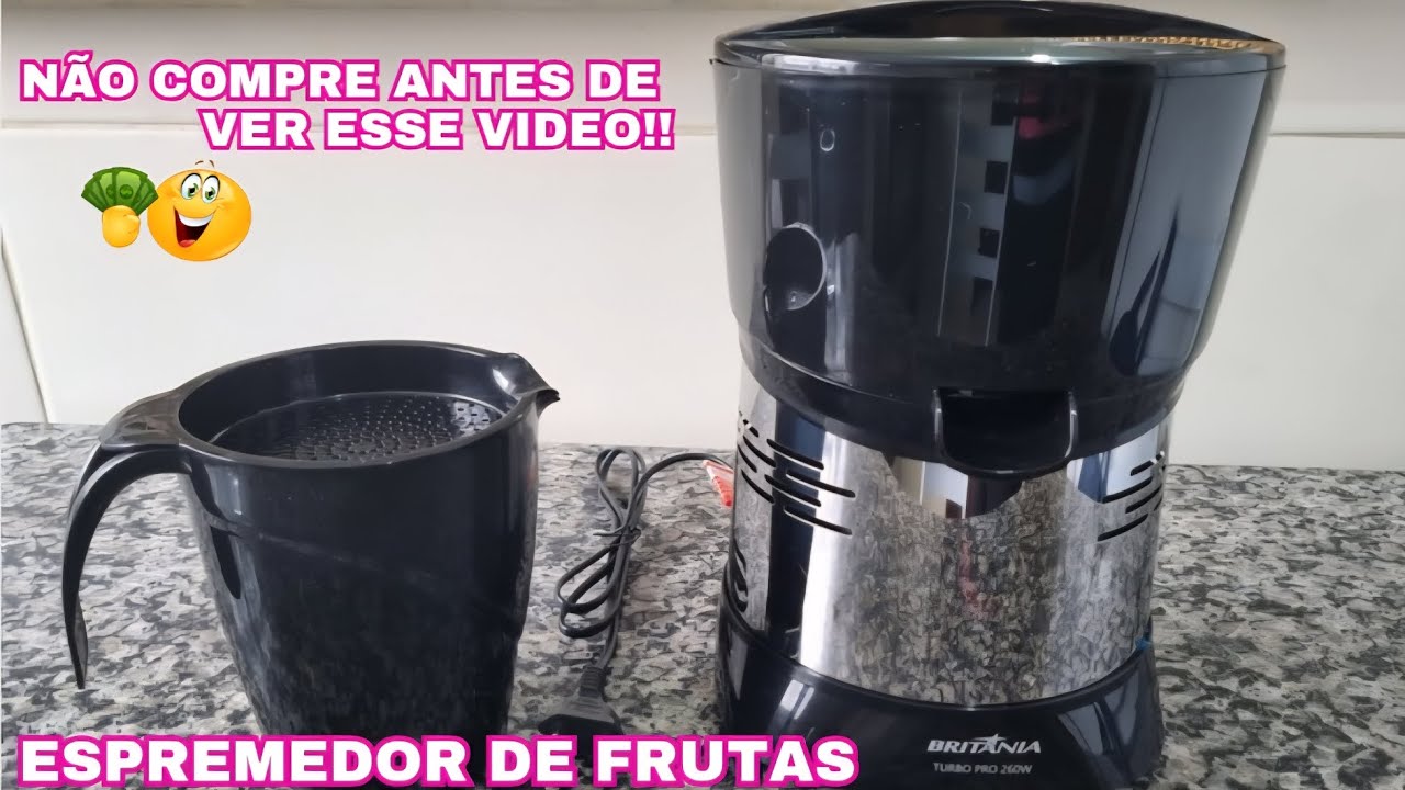 ESPREMEDOR DE FRUTAS BRITÂNIA /VALE A PENA ?