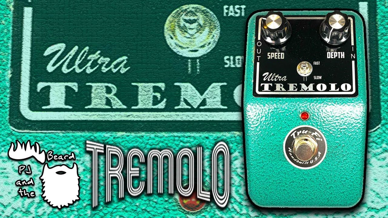 Гитарная педаль Ultra Tremolo от Tru Fi — серия Tremolo
