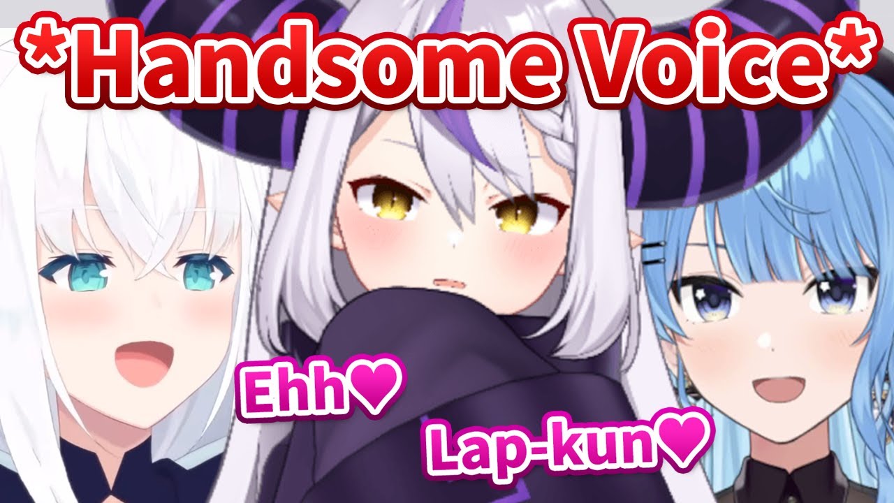 Suisei and Fubuki fall in love with Laplus's Shota Voice [Hololive/Eng sub]
