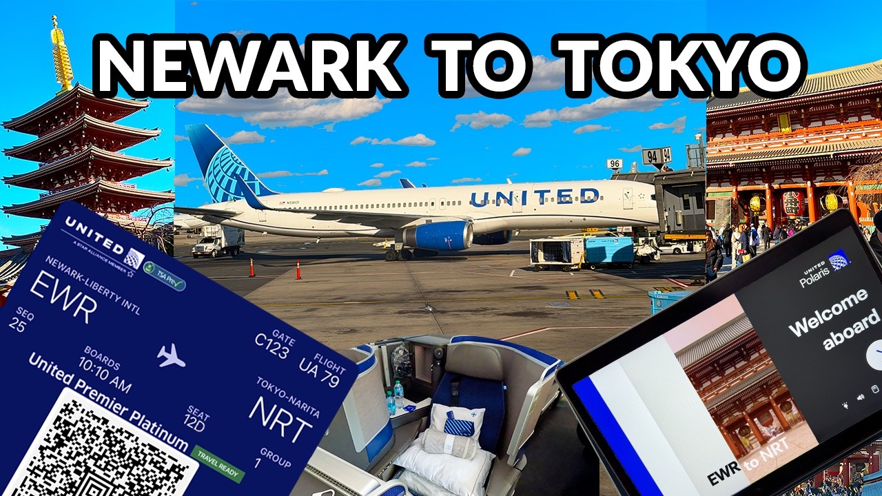 Is United's Polaris Business Class Worth It? | Full Review | Dreamliner 787-9 | Newark To Tokyo