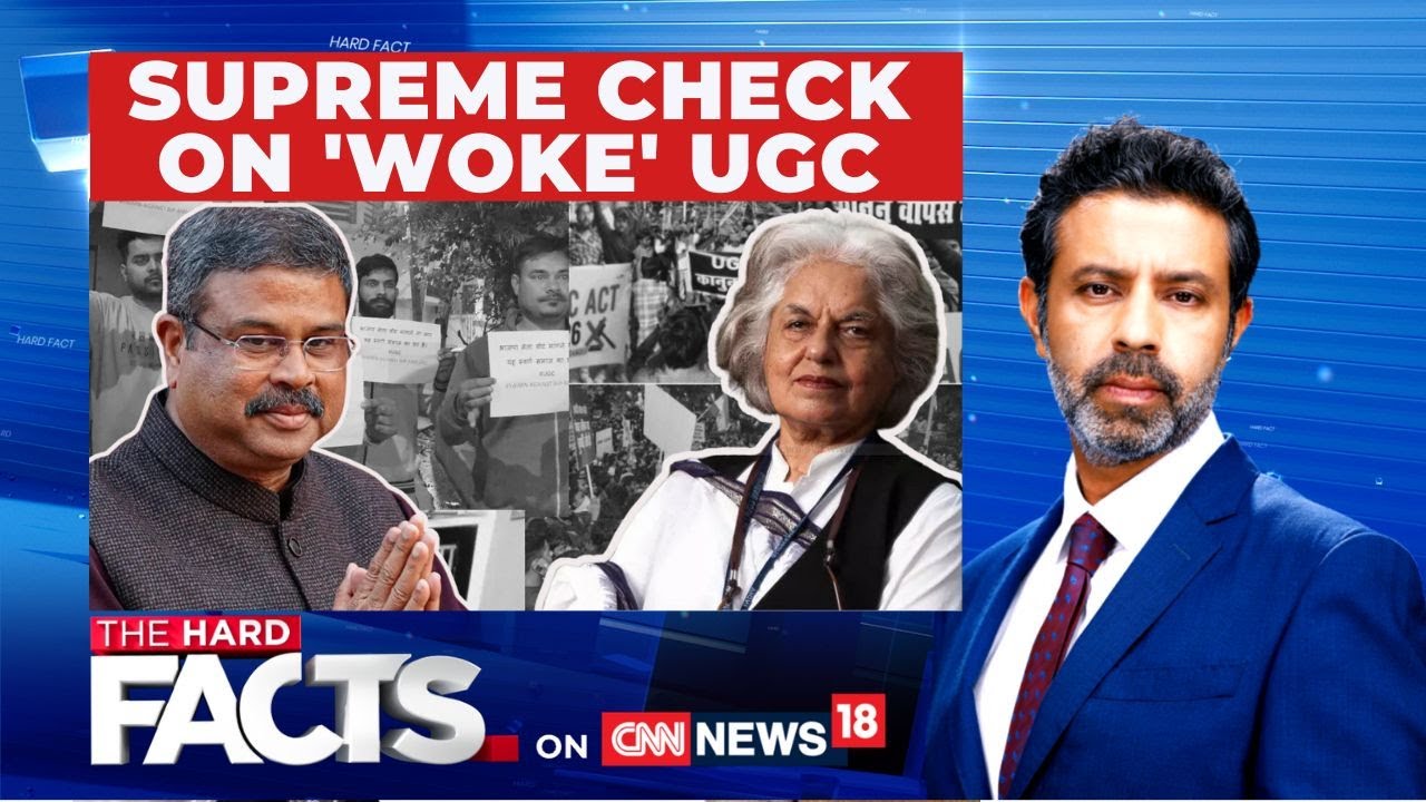 Supreme Court Halts UGC Equity Regulations on Caste Discrimination | #thehardfacts | News18