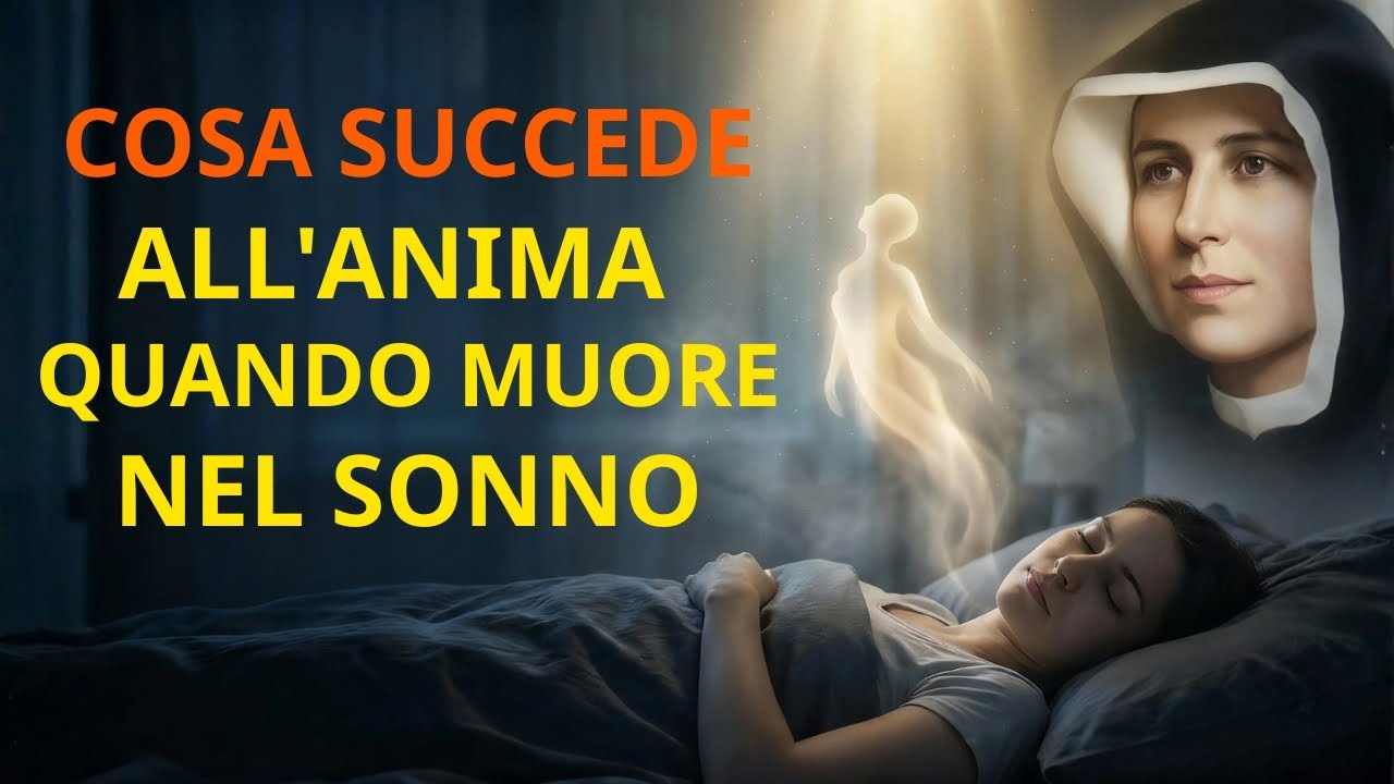 Cosa accade all'anima di chi muore nel sonno (Visione di Santa Faustina)