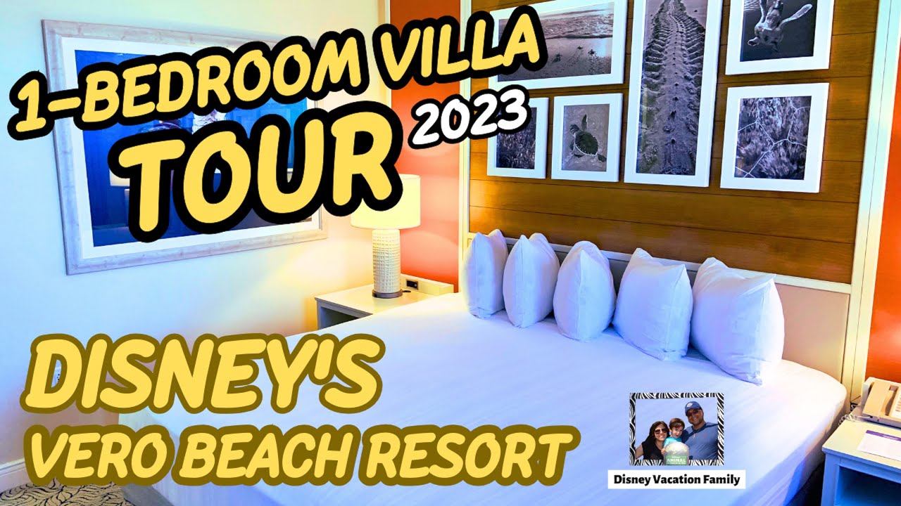 ЭКСКУРСИЯ ПО НОМЕРАМ курортного комплекса Disney's VERO BEACH | Вилла с 1 спальней