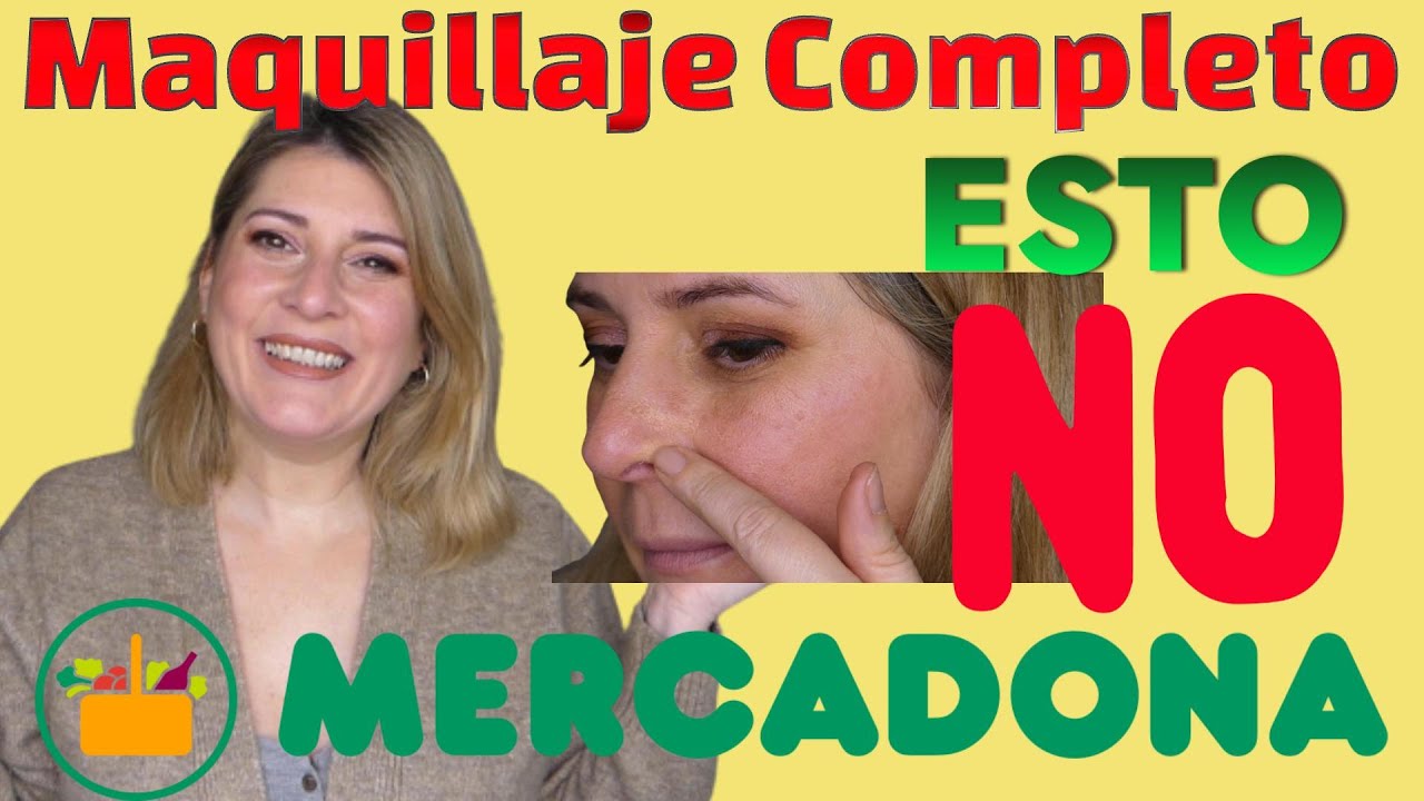 ❤️‍🔥Maquillaje completo MERCADONA, favoritos ❤️y DECEPCIONES💩