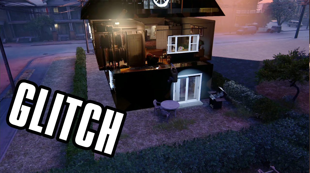Glitching Drake Outside of His House (Uncharted 4)