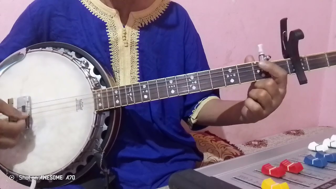  اغنيه صالح الباشا  اورداري ما سولتينيغ الجمهورينو التعليم البانجو مع الفنان بانجو حفيظ وشكرا