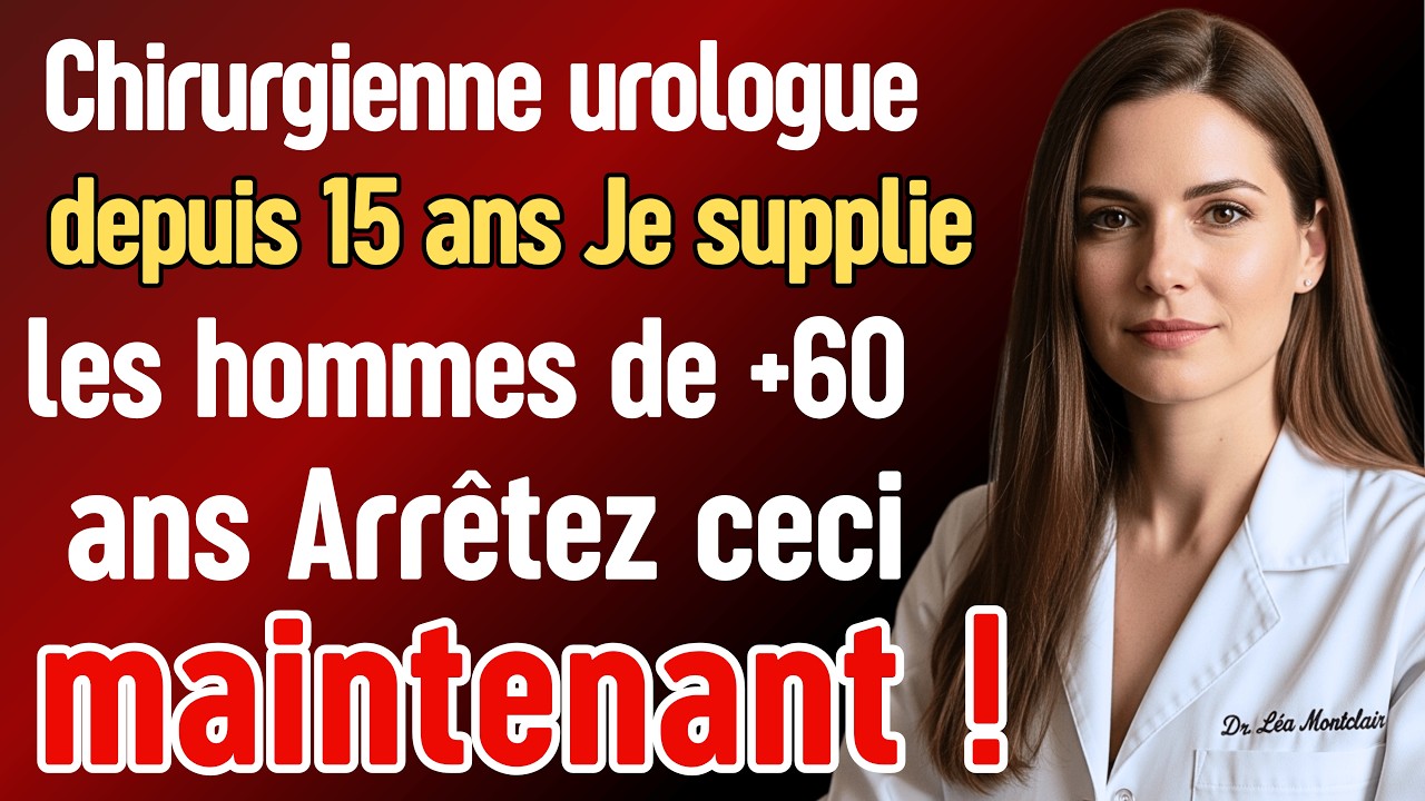 Alerte d'une urologue : cette habitude quotidienne provoque l'hypertrophie de la prostate chez le...