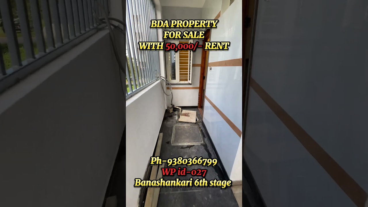 WP HOME 027 | Low Budget Rental Income Property Sale in BDA 