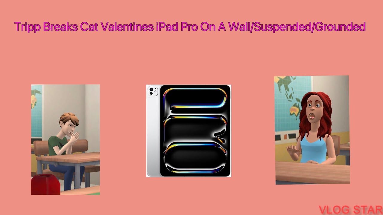 Tripp Breaks Cat Valentine’s iPad Pro On A Wall/Suspended/Grounded