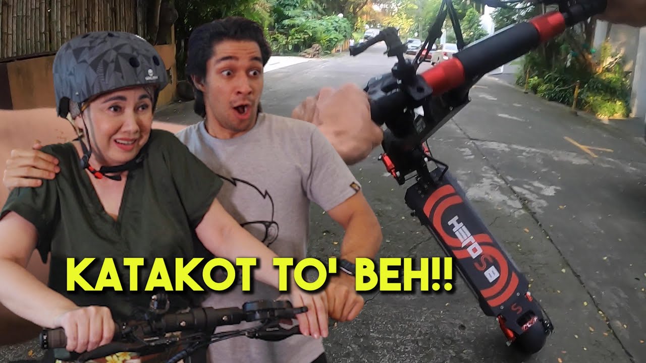 Teaching Jowa's Mom How To Scooter! (LAPTRIP!)