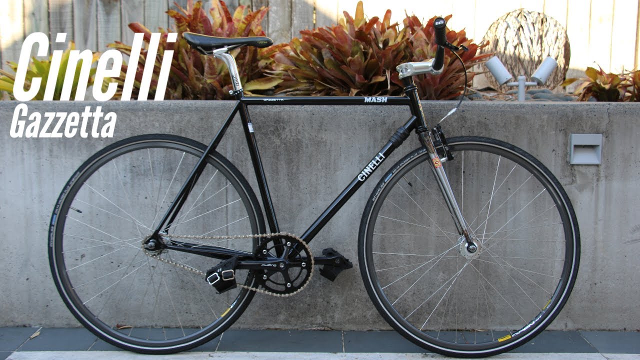 Bike Check Fixed Gear - Cinelli Gazzetta x Mash Work