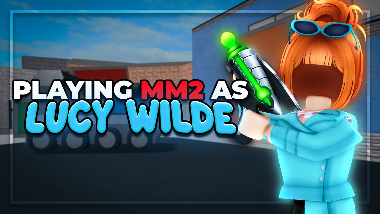 PLAYING MM2 AS LUCY WILDE FROM DESPICABLE ME