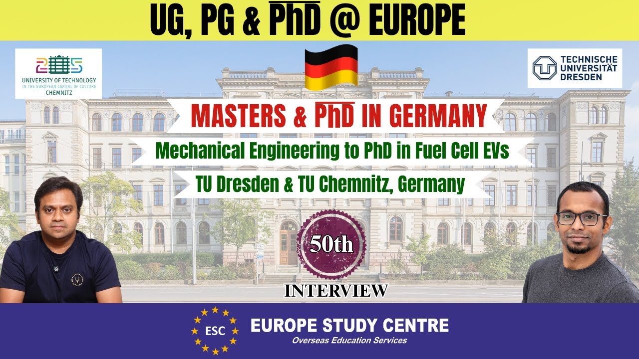 ESC 50th Interview – Mechanical Engineer @ KTU to PhD @ TU Chemnitz, Germany