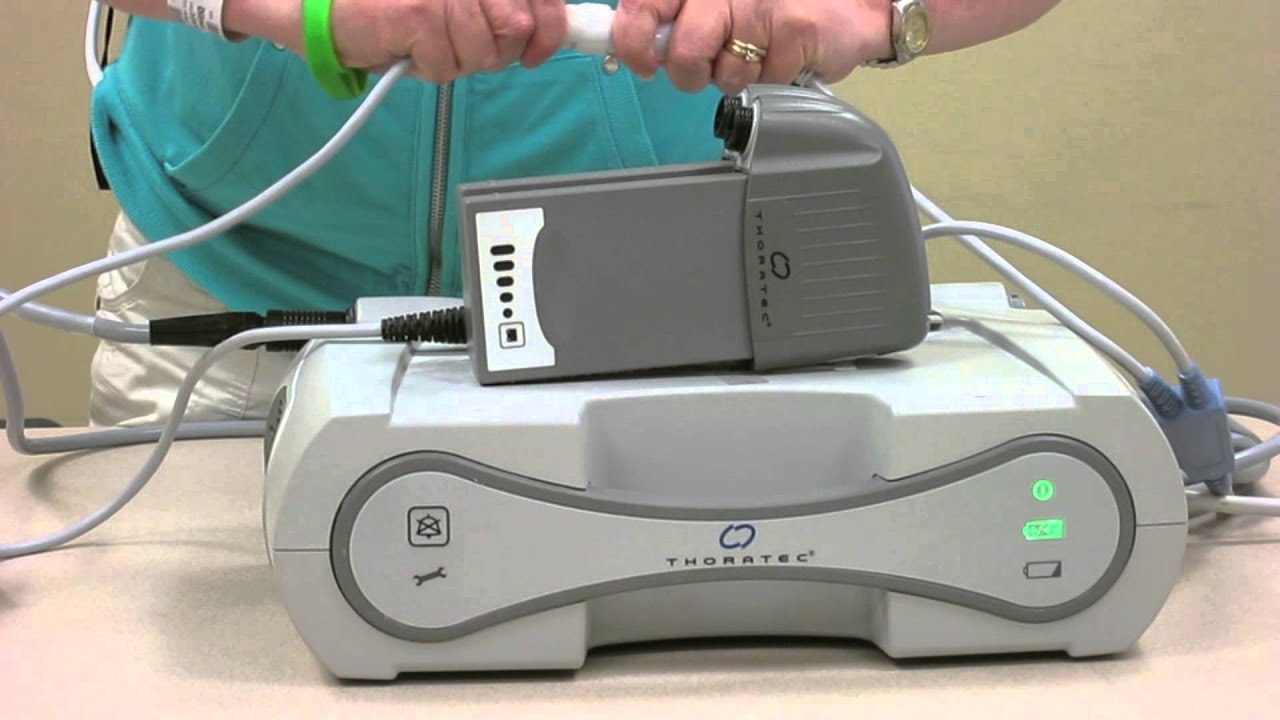 HeartMate 2 LVAD: Changing from Power Module to Batteries