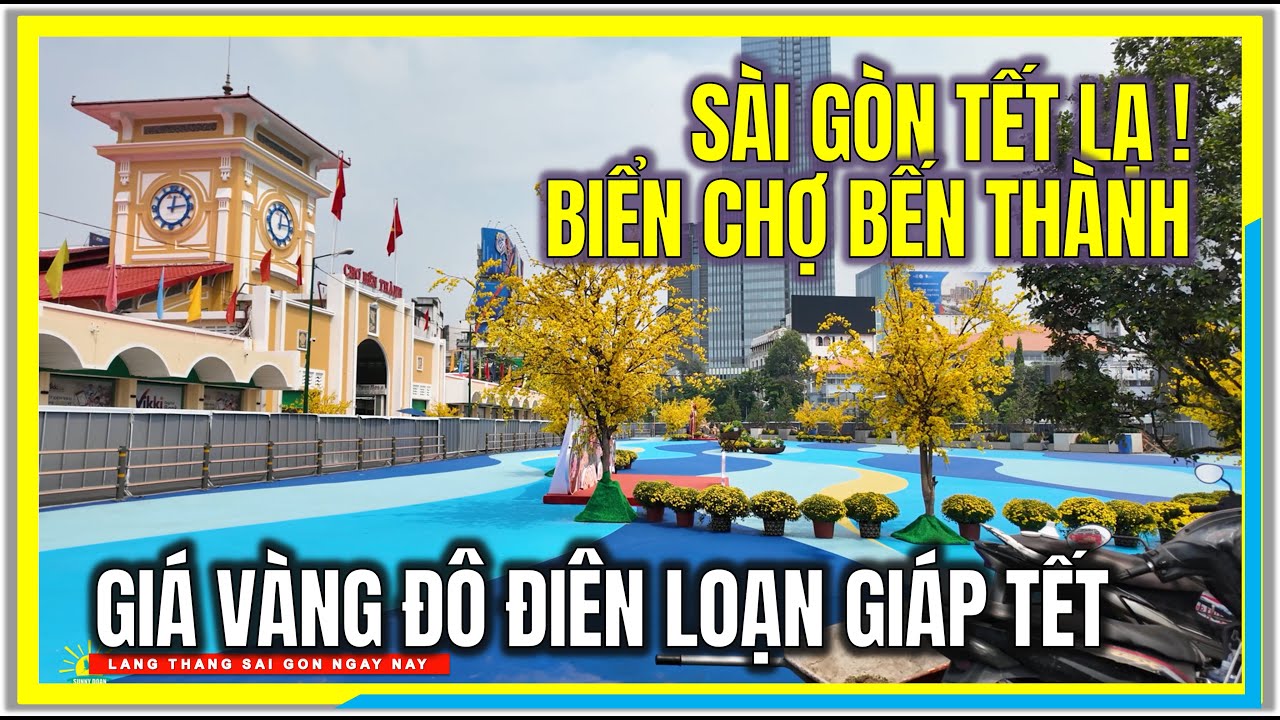 SÀI GÒN TẾT LẠ ! BIỂN CHỢ BẾN THÀNH và GIÁ VÀNG ĐÔ ĐIÊN LOẠN | TRUNG TÂM SÀI GÒN GIÁP TẾT 2026