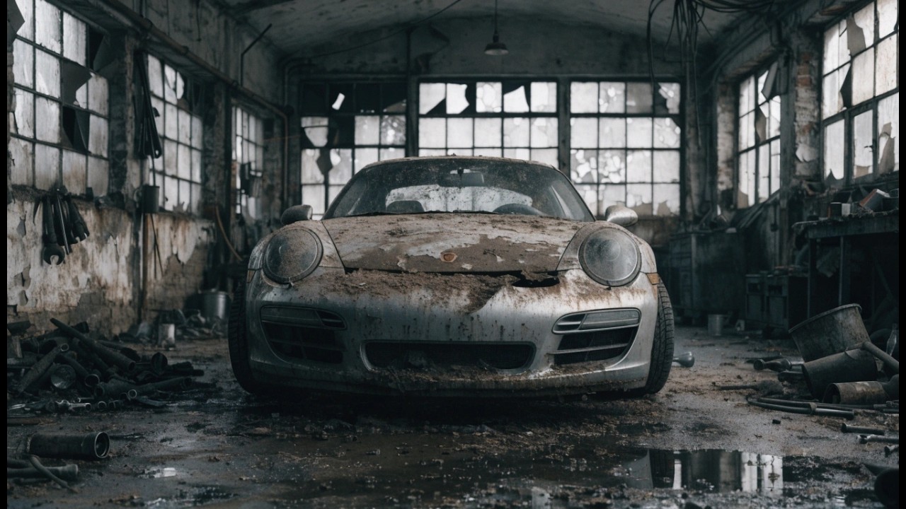ASMR Car Restoration! Full Restoration 2005 Porsche 911 from Burnt Condition to Looking New