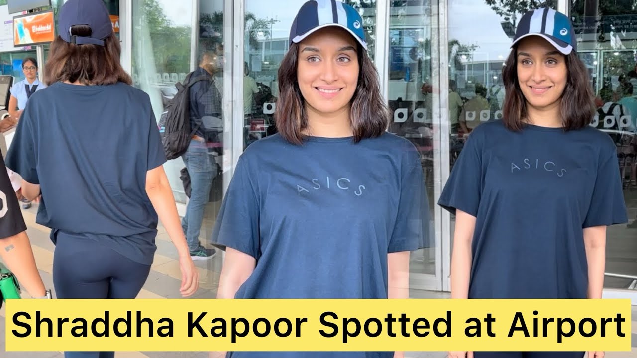 Baaghi Girl Shraddha Kapoor Gets Spotted at Airport Flying to Chandigarh