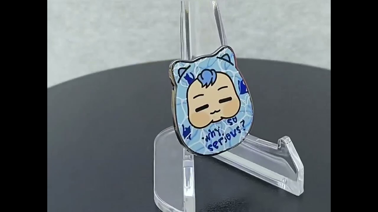 Custom UV printed pins