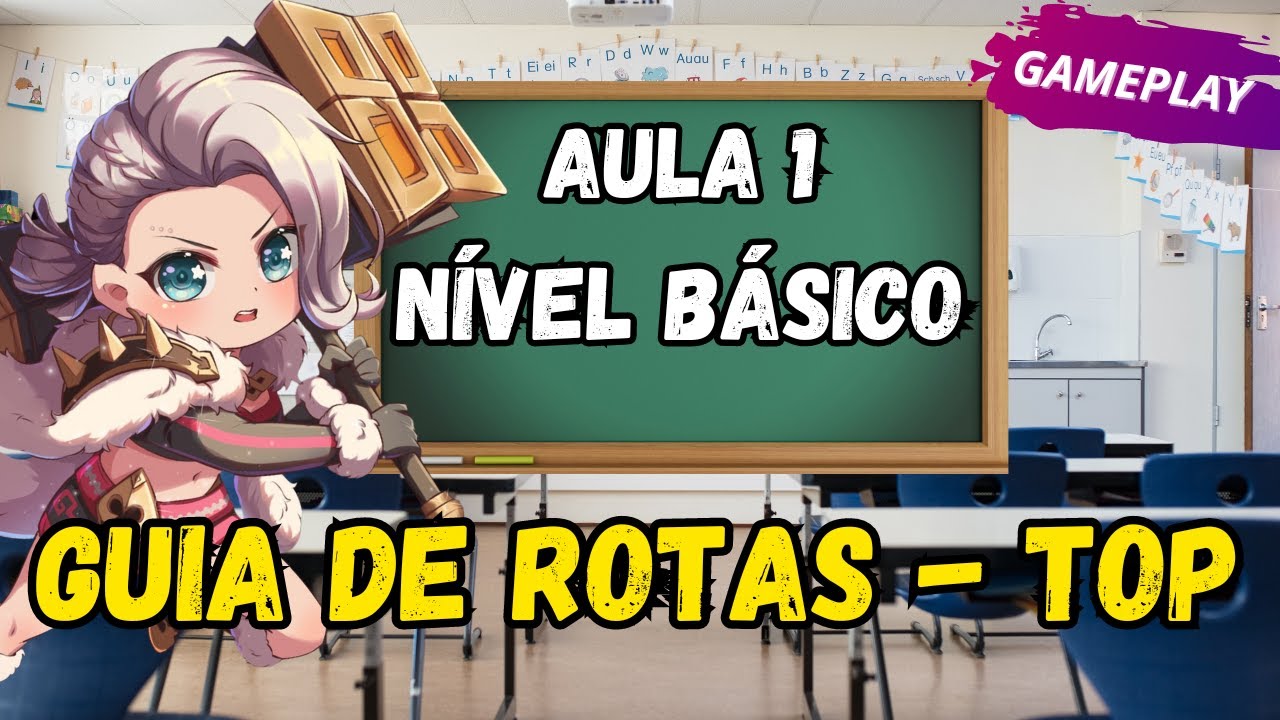 GUIA DE ROTAS - TOP NÍVEL BÁSICO | HONOR OF KINGS