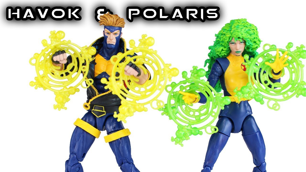 Marvel Legends HAVOK & POLARIS Action Figure Review