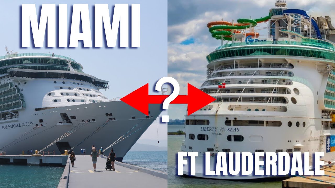 Side 2 Side sailing - Miami to Ft Lauderdale Ports! 🛳️