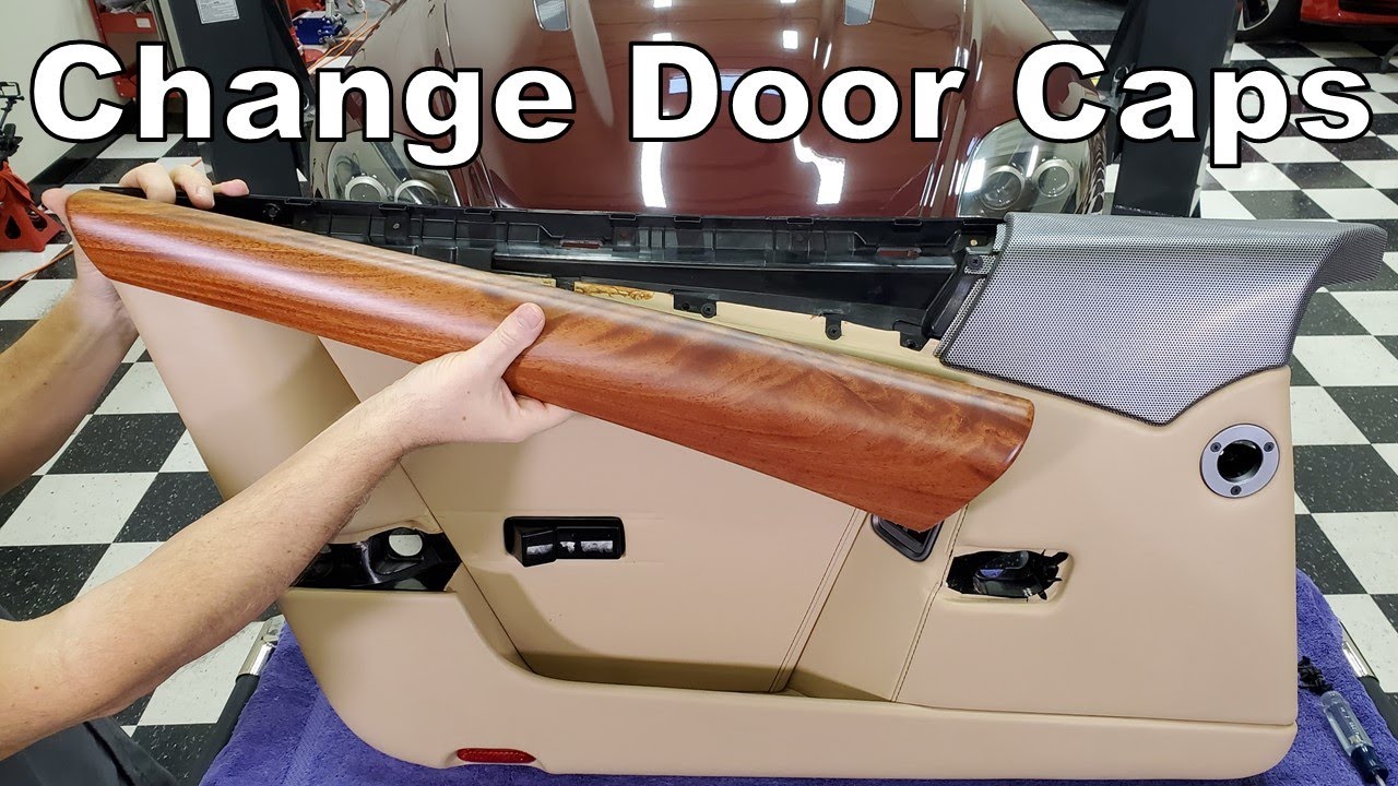 Gorgeous!  Changing the Door Caps in an Aston Martin DB9