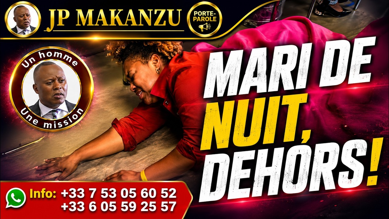 Porte-Parole | JP Makanzu: chasse les maris de nuit