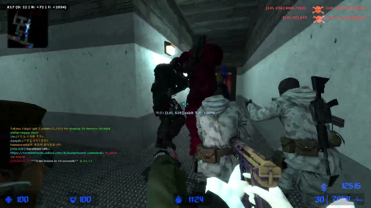 [26.02.07][CounterStrike:Source] 카스소스 좀비탈출 서버 - 2