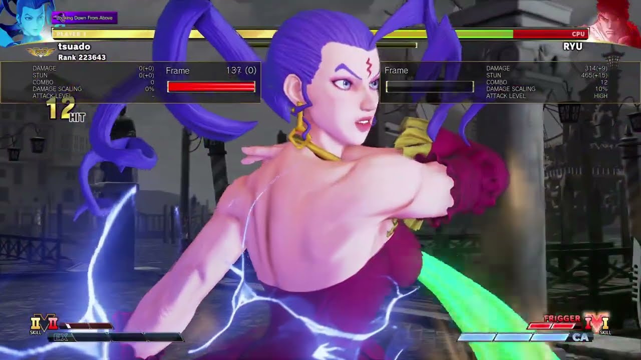 SFV CE V-Trigger Combos with All Characters (みんなVトリガーコンボする)