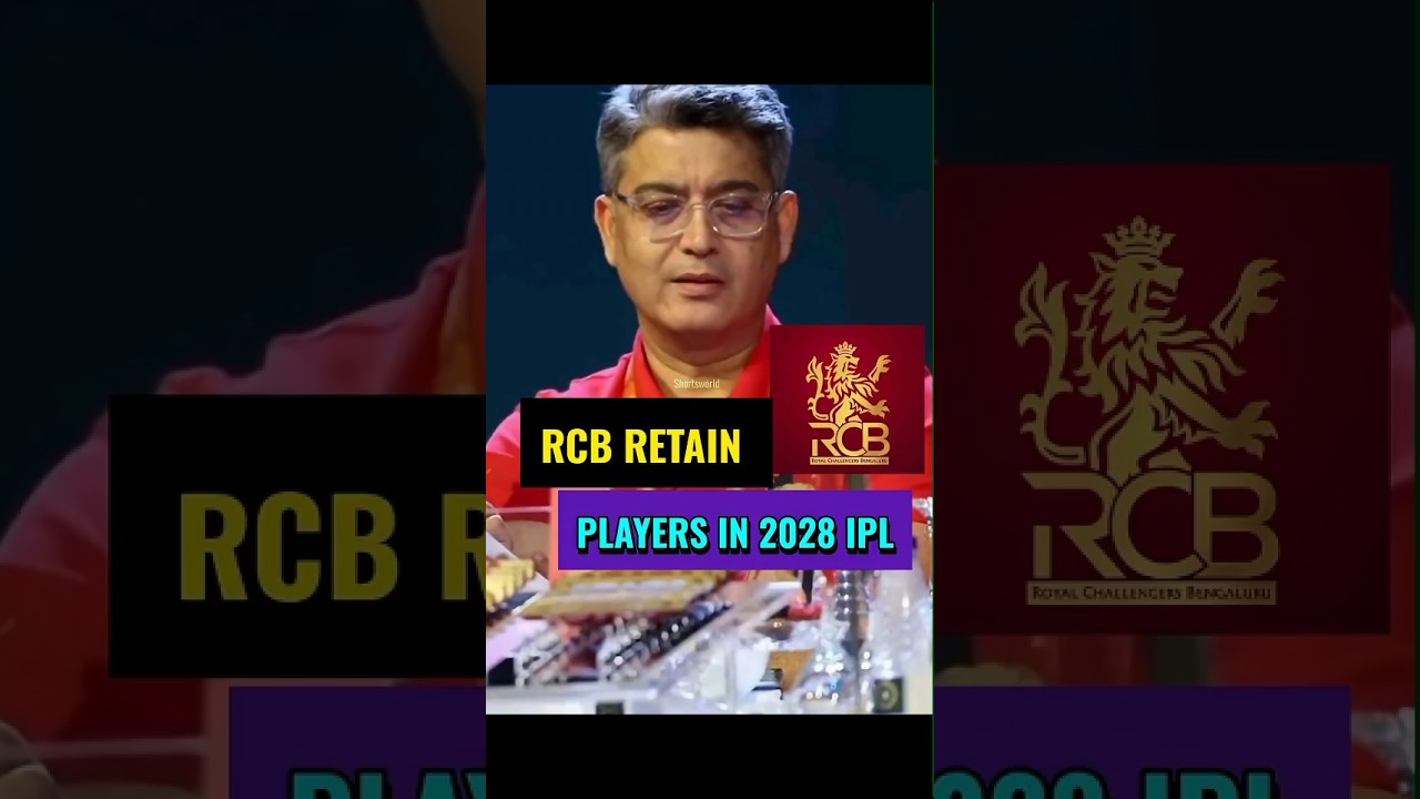 RCB's Retention Plan Leaked 😯 #cricket #ipl #shorts #viral
