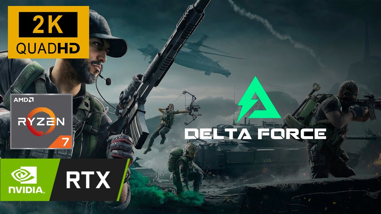 1440p | Delta Force ULTRA Settings | 3700x 32GB RTX 3080 10GB