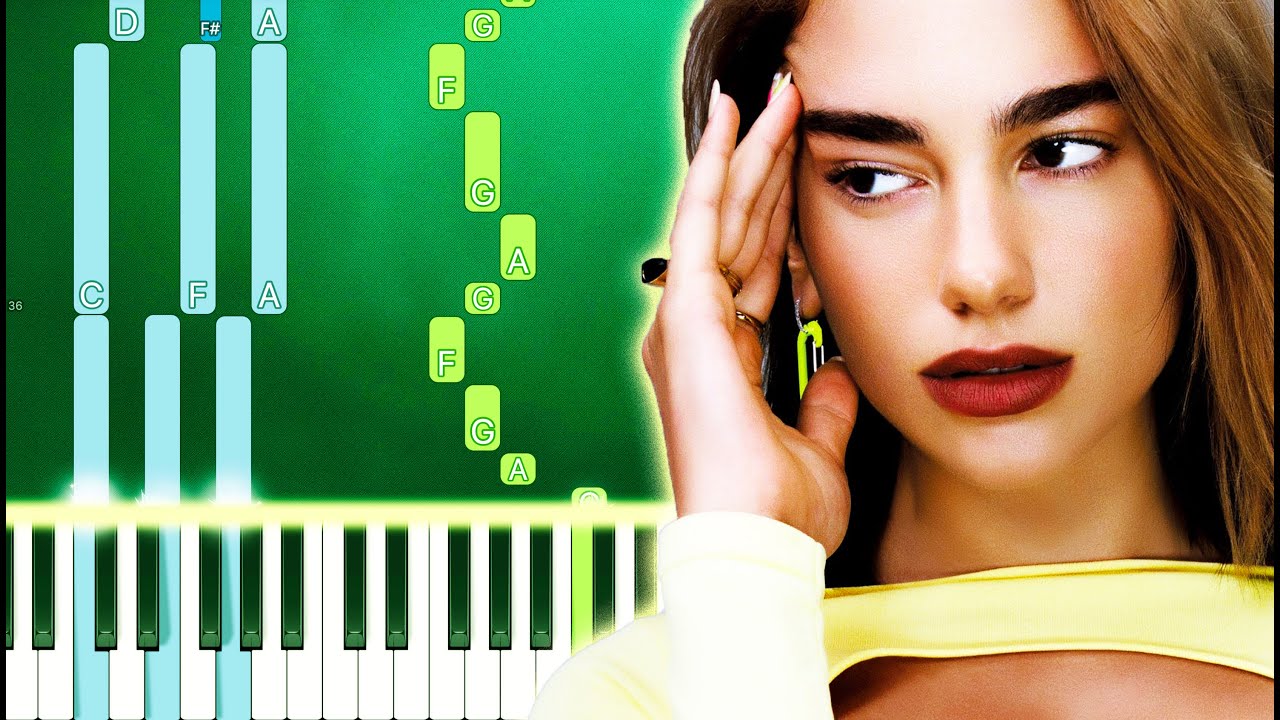 Dua Lipa - Good In Bed (Piano Tutorial Easy)