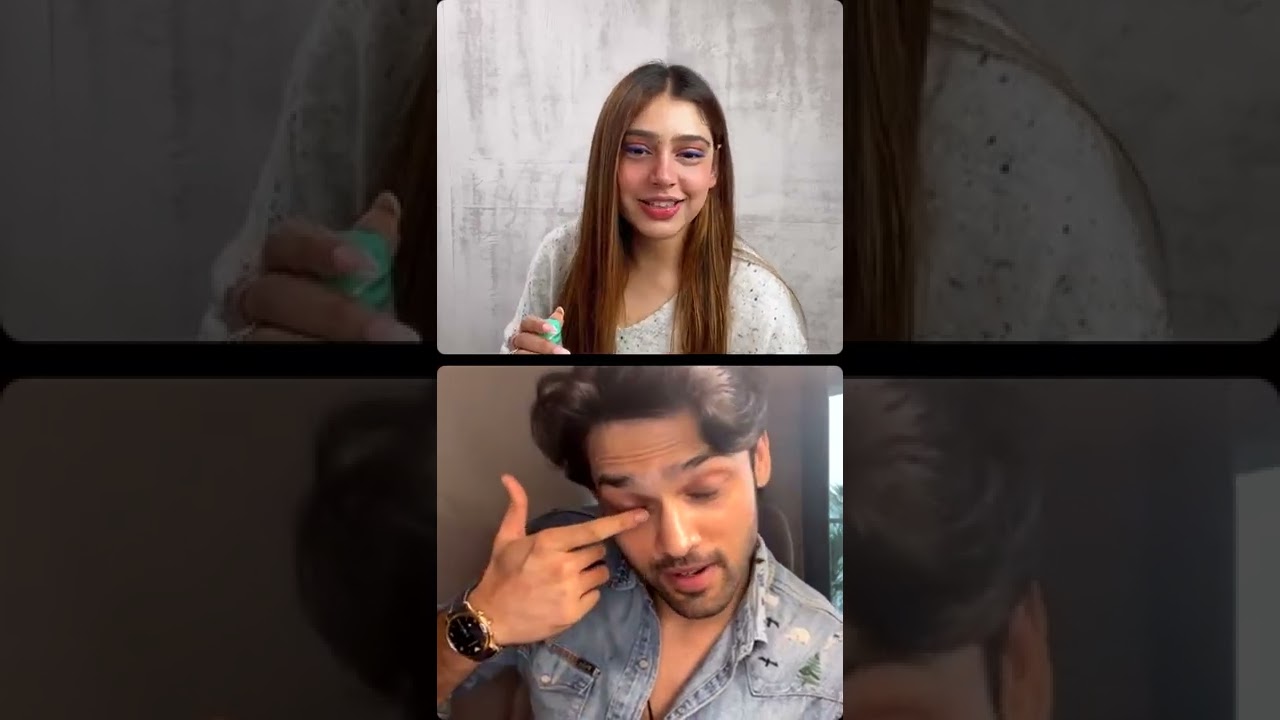Niti Taylor and Parth Samthaan Valentine day celebrations with fans
