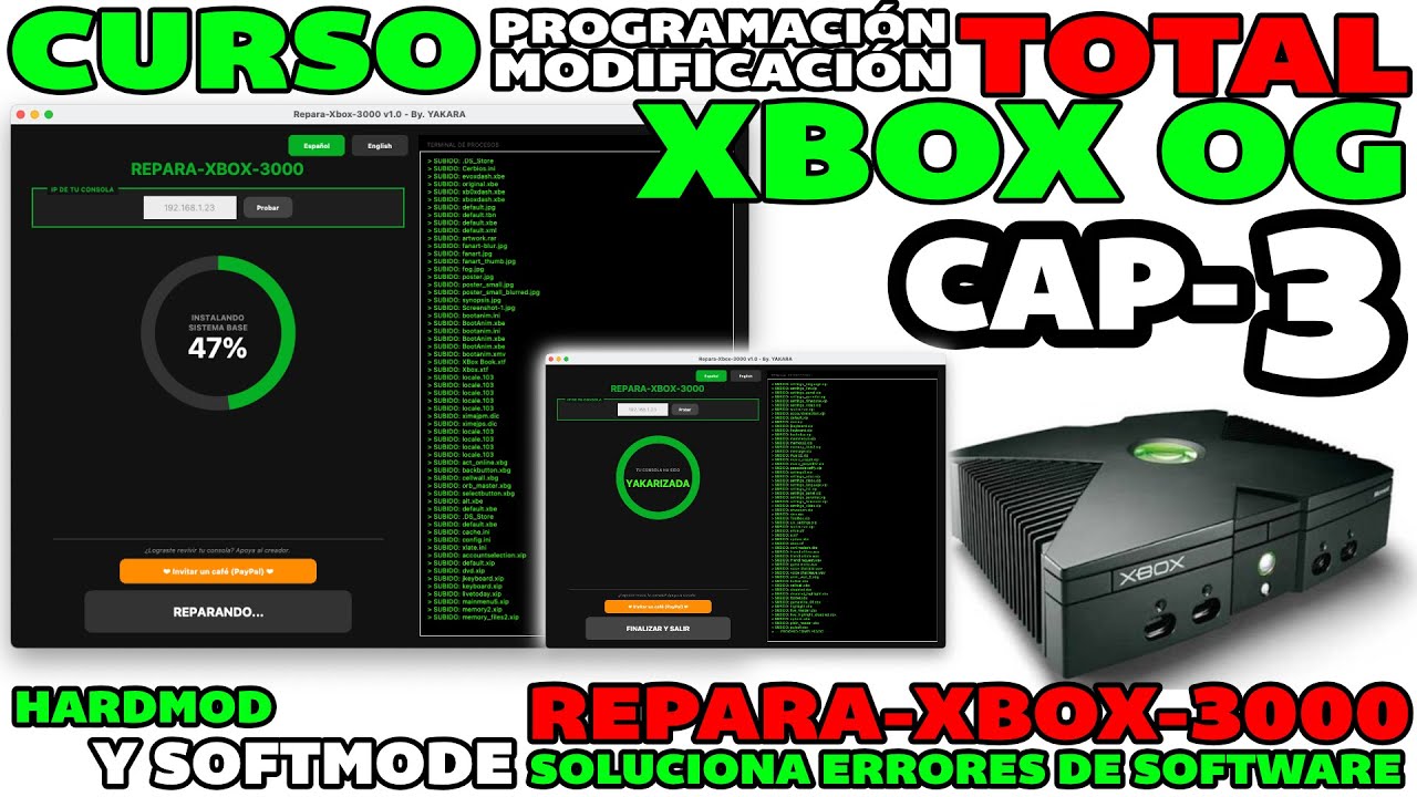 REPARA EL SISTEMA DE TU XBOX CLASICA MUY FACIL