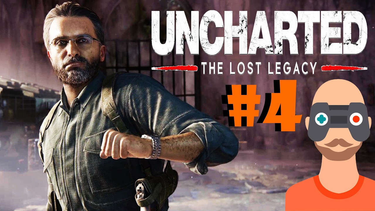 Uncharted The Lost Legacy -} Затопленные Храмы #4 (Бритое Прохождение)