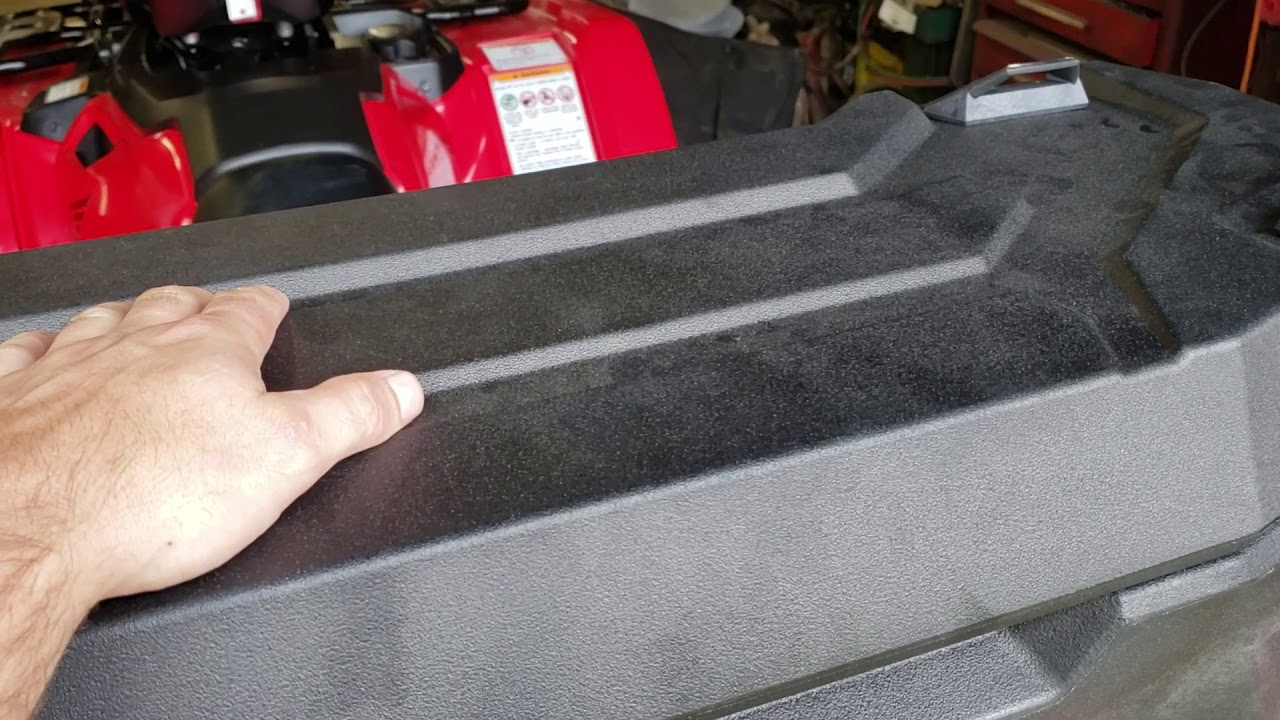 2020 Honda Rubicon Pro Connect Rear box install initial review